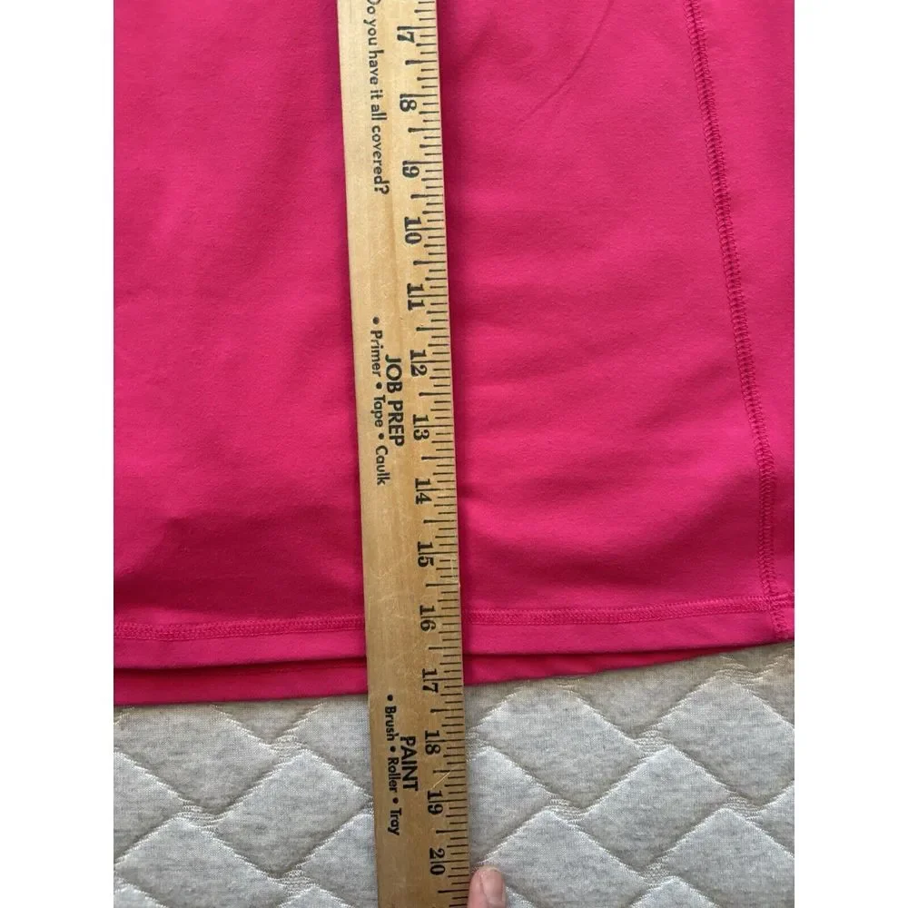 Lands‎ End Skirt Womens Large Pink Skort Tennis Academia Preppy Sporty Athletic